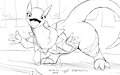 Sketch 662 - Heliolisk by WinickLim