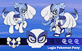 [SOLD] Pokemon Pony Adoptable - Reference Sheet by riorioluu