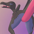 Salazzle being a Litherd by Plagoo