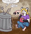 Trash TV - Lonmo by DrawnByRae