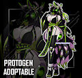 [ADOPTABLE] / Grand Kitsune Fox Protogen by Serandres
