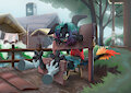 Tickles (commission) by galo