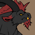 Weretober Demon Goat