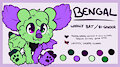 [C] Bengal ref sheet by UniaMoon