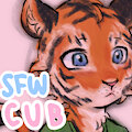 unfinished tiger cub by angeloprezioso