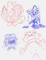 Sketches by JumpAroundJumpJump