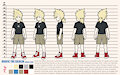 Roofie's Human Form Character Sheet by RachelTheFictionkin