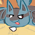 Max HP Lucario by OverfedPets