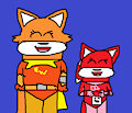 Foxy Roxy Takes Vixi Trick-Or-Treating 2026 by jeremycrimson