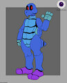Blue Drybones Adopt-CLOSED by ChaosEye