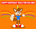 Happy Birthday Tails the Fox 2026 by FoxLover2002