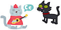 Snowball II and Cat (artmoryachok) by CBCAmesburyFan
