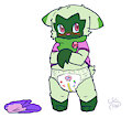 padded floragato by HangyakuNeko