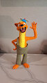 Willy Weasel - 3D Pen Sculpture by Ranierfoxy
