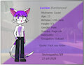 Character card-- Lucius Darkwood