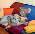 Reading About Birds by Christaphorac