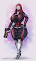 Quarian girl [com] by Wolfarion