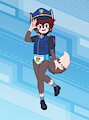 Commission for Dan Okami 2 by FelixSandcatKitten
