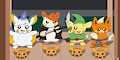 Team Sparks Halloween by pichu90