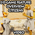 3D game update: citizens by Vestina