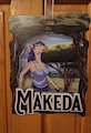 Makeda Acrylic Badge by Dbruin