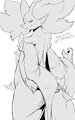 Sketch 667 - Delphox by WinickLim