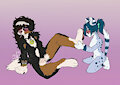 Flat Color Full-Body commision for @MayaDawg by KellyFloppy