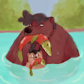Happy Salmon Slammin Saturday by Hinako20