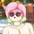 Cassie In A Flurry (Late Femboy Friday Post) by Silverfantastic