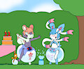 Backyard Birthday (GIFT) by BurstClouds
