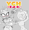 Sonic ych by SheepDraws