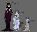 "Teacher" and her student by LVDLV