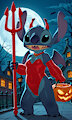Fem stitch devil costume by EBIL64