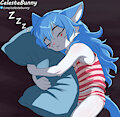 Dreaming of pancakes by CelesteBunny