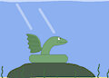 Not-so-scary divers - Cryptids 1 - Arabian flying snake