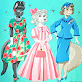 1950's Divas by FoxyFlapper