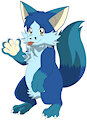 Darlan The Fox - Front view by DarlanSpace