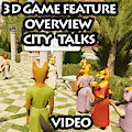 3D game update: talking citizens by Vestina