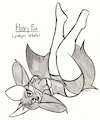 Fox-tober 26: Hoary Fox by Simonov