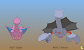 Gligar Family Buttdex Entry by pichu90