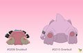 Snubbull Family Buttdex Entry by pichu90