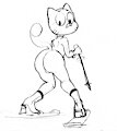 strawpage: gumball on skis by zambs