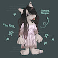 Samara Cat Morgan by littlealzi