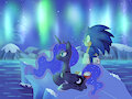 Sonic and Luna by Itoruna