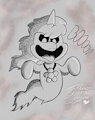 GhostyCorn! Inktober Sketch #27