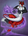 Commission - Maxwell as Iori by DeathJingle