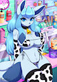 Glaceon~ by YumiieFox