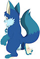 Darlan The Fox - Back view by DarlanSpace