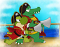 Halloween Nathan as Kaptain K Rool by Nishi
