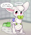 [C] Potty Monster by UniaMoon